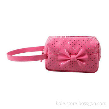 Promotional Cosmetic Bag with Handle, Color Can be Customized